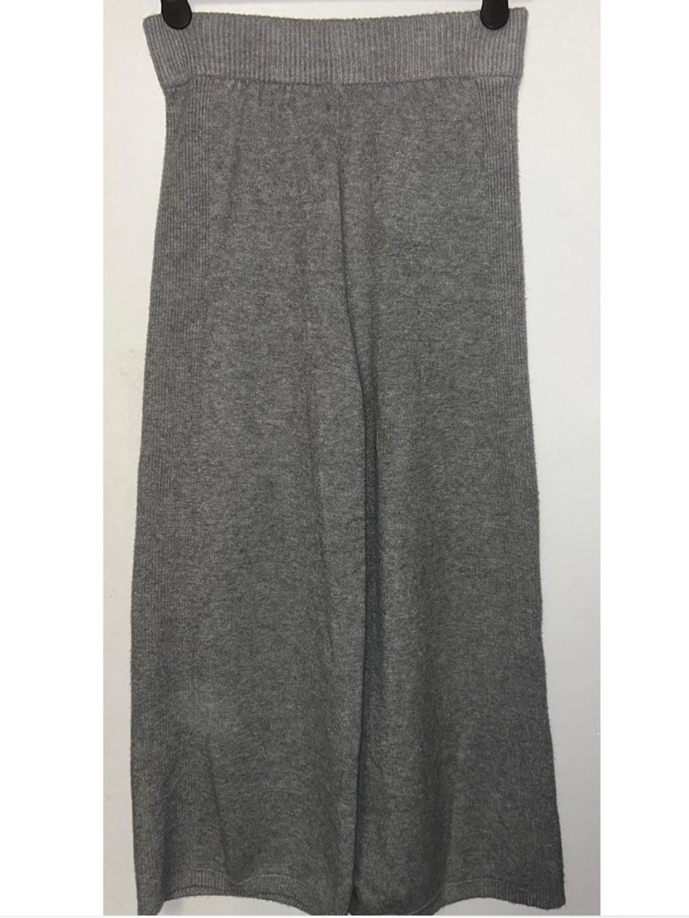 a new day Gray Knit Maxi Skirt with Ribbed Waistband